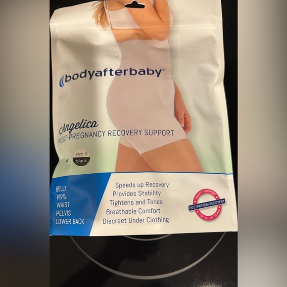 New Bodyafterbaby Angelica Post-pregnancy Recovery Support Size 4 Black